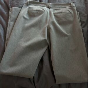 Grey dress pants editor style